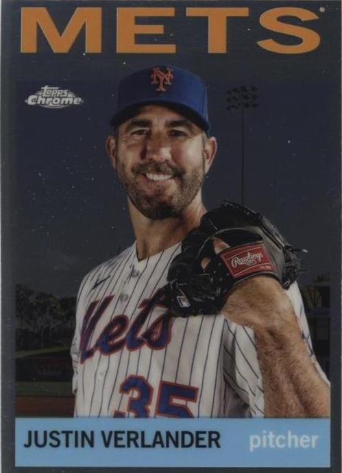 2023 Topps Chrome Lids Mitchell & Ness - Justin Verlander #64-4