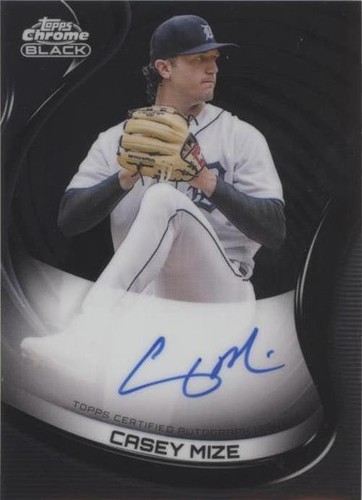 2022 Topps Chrome Black - Casey Mize #CBA-CMI