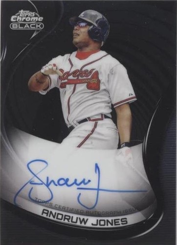 2022 Topps Chrome Black - Andruw Jones #CBA-AJO