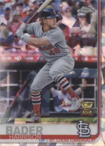 2019 Topps Chrome Sapphire Edition - Harrison Bader #97