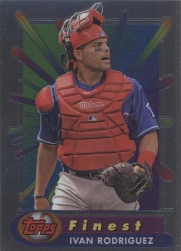 2017 Topps Finest - Ivan Rodriguez #BR-IR