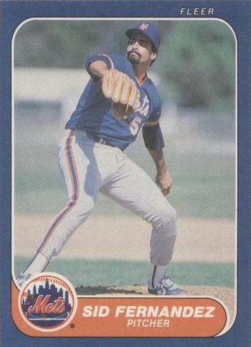 1986 Fleer - Sid Fernandez #79