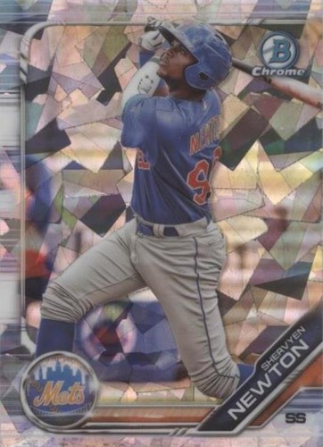 2019 Bowman Chrome Draft Sapphire Edition - Shervyen Newton #BDC-169