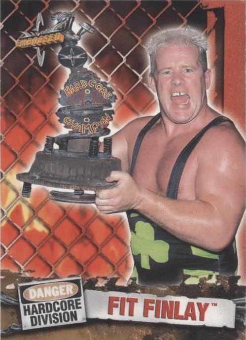 1999 Topps WCW Embossed - FIT Finlay #54