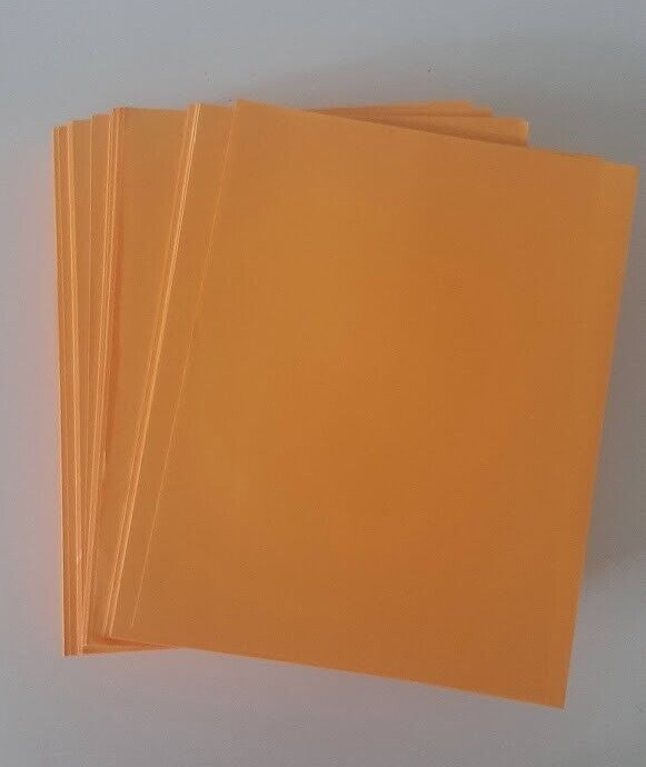 Xerox Pastels Orange Multi-purpose Paper 8.5x11" Open Package  20lb 480 Sheets
