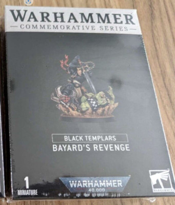 BLACK TEMPLARS BAYARD'S REVENGE WARHAMMER COMMEMORATIVE SERIES