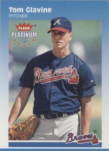2002 Fleer Platinum - Tom Glavine #205
