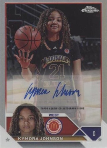 2023 Topps Chrome McDonald's All American - Kymora Johnson #CA-KJ