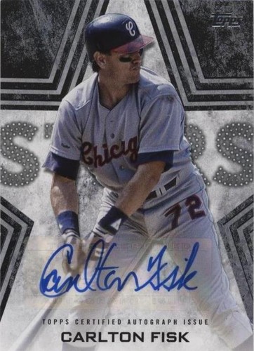 2023 Topps Update Series - Carlton Fisk #BSA-CF