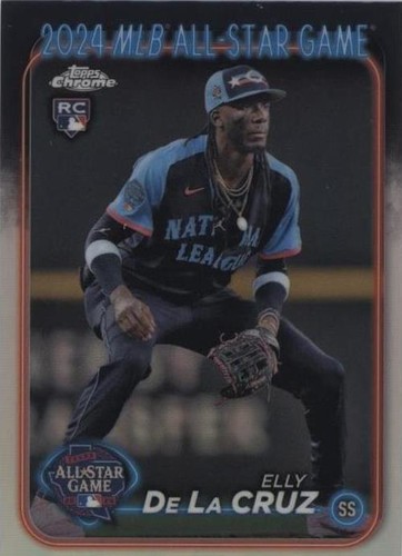 2024 Topps Chrome #44 Elly De La Cruz Xfractor SGC 10 | eBay