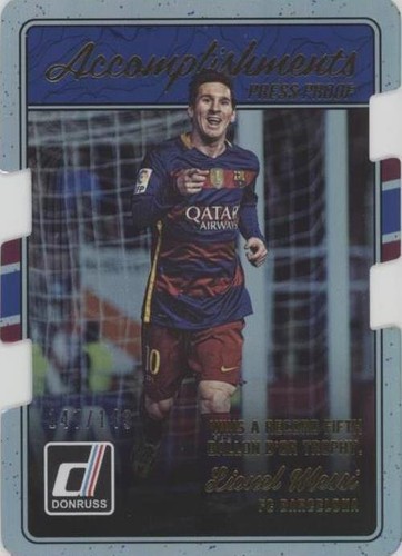 16 PANINI DONRUSS メッシカード 16 PANINI DONRUSS メッシカード Lionel Messi #29 Prices