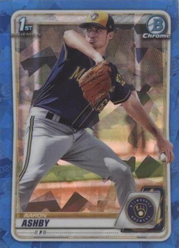 2020 Bowman Chrome Sapphire Edition - Aaron Ashby #BCP-57
