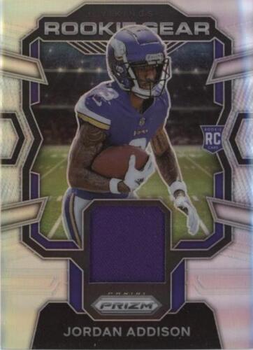 2023 Optic Jordan Addison Rated Rookie #271 Holo Prizm 2023 Optic Jordan Addison Rated Rookie #271 Holo Prizm