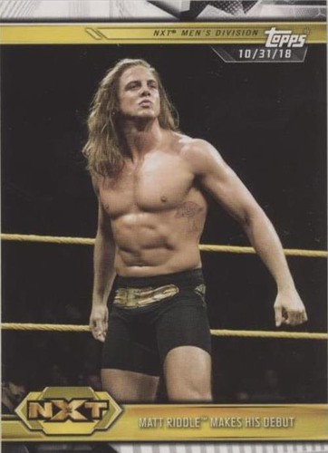 2019 Topps WWE NXT - Matt Riddle #60