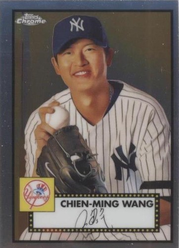 Chien-Ming Wang 2021 Topps Chrome Platinum Anniversary #128