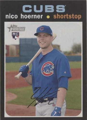 2020 Topps Heritage - Nico Hoerner #121