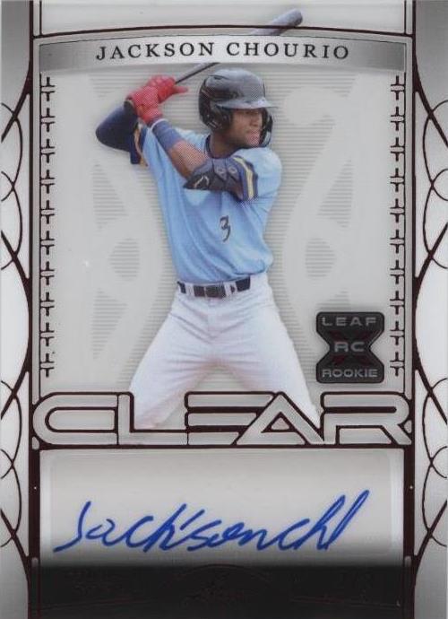 2022 Leaf Trinity - Jackson Chourio #CA-MM1