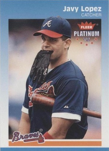 2002 Fleer Platinum - Javy Lopez #32