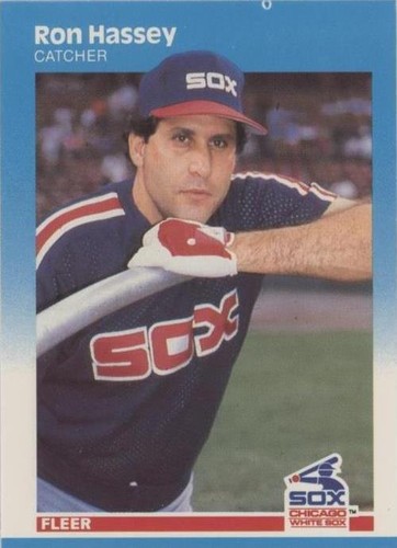 1987 Fleer - Ron Hassey #499