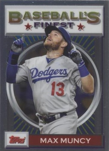 2020 Topps Finest Flashbacks - Max Muncy #62