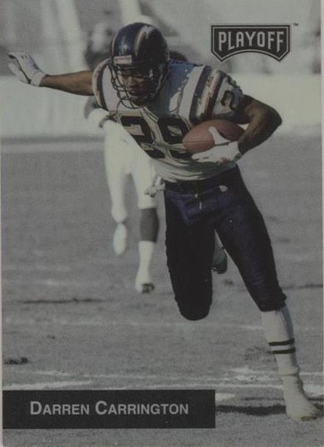 1993 Playoff Darren Carrington #118