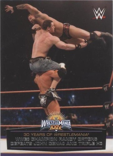 2014 Topps WWE Road to Wrestlemania - John Cena Randy Orton Triple H #48