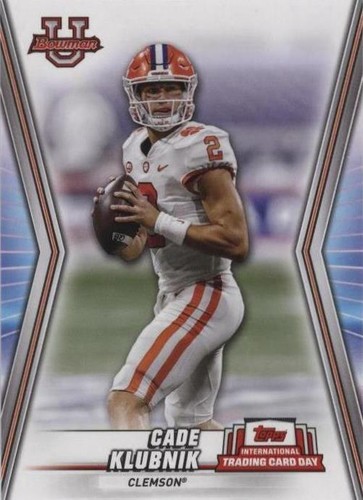 2023 Topps International Trading Card Day Cade Klubnik #NTCD-BF5