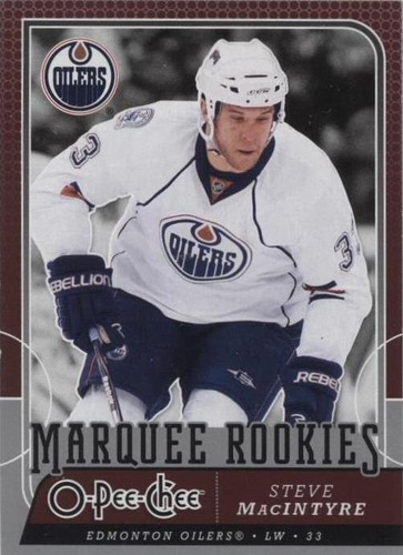 2008-09 O-Pee-Chee - Steve Macintyre #762