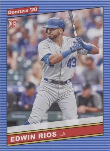 2020 Panini Donruss - Edwin Rios #249