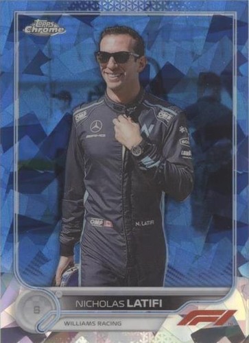 2022 Topps Chrome Sapphire Edition Formula 1 - Nicholas Latifi #53