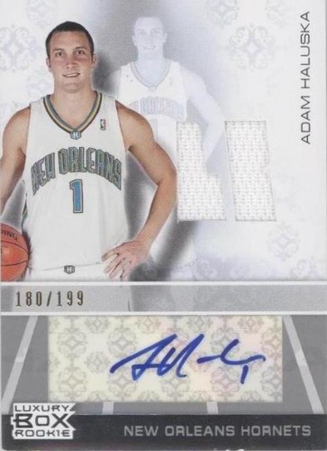 2007-08 Topps Luxury Box - Adam Haluska #RAR AH