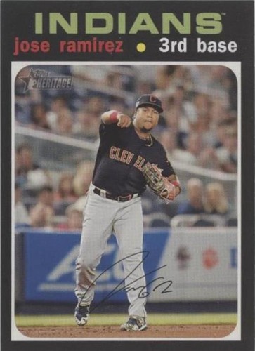 2020 Topps Heritage - Jose Ramirez #324