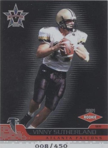 2001 Pacific Vanguard Vinny Sutherland #103