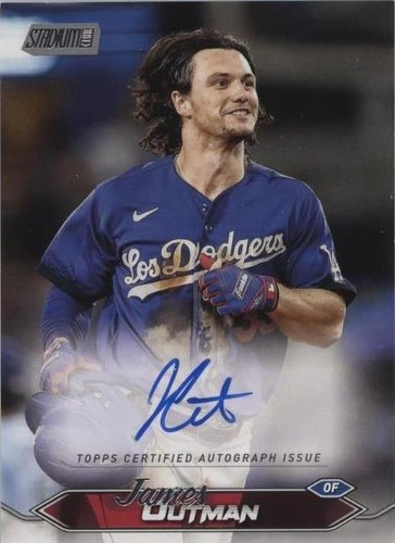 2024 Topps Stadium Club - James Outman #SCBA-JOU