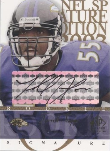 2003 SP Signature Edition Terrell Suggs #TS