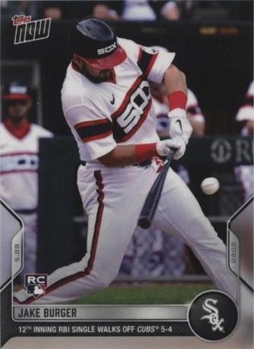 2022 Topps Now - Jake Burger #256