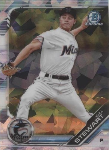 2019 Bowman Chrome Draft Sapphire Edition - Will Stewart #BDC-49