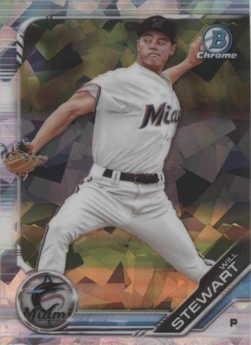 2019 Bowman Chrome Draft Sapphire Edition - Will Stewart #BDC-49