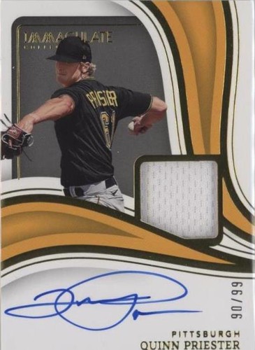 2023 Panini Immaculate Collection - Quinn Priester #IMA-QP