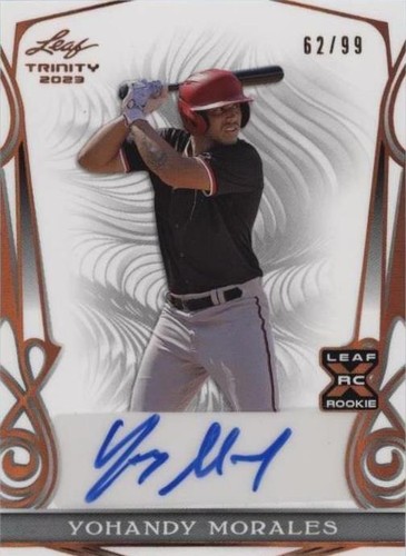 2023 Leaf Trinity - Yohandy Morales #BA-YM1