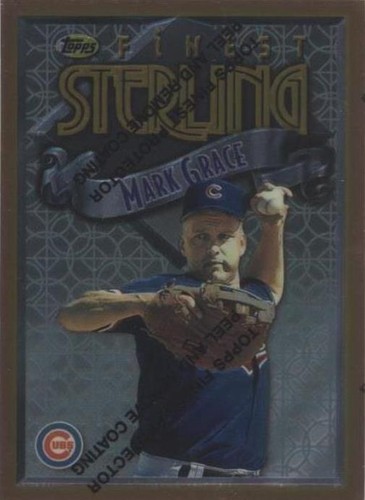 1996 Topps Finest - Mark Grace #267