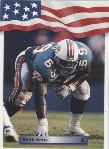 1992 All World Keith Sims #256