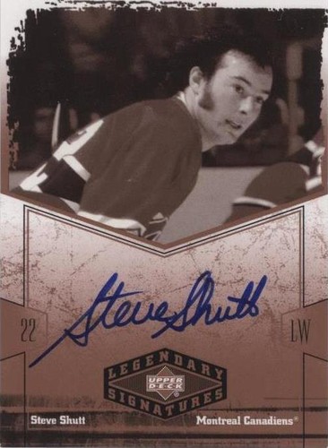2004-05 Upper Deck Legendary Signatures - Steve Shutt #SC
