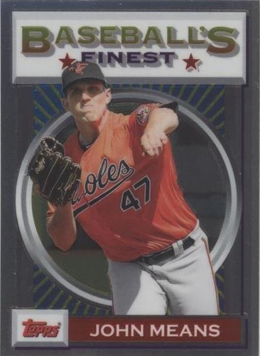 2020 Topps Finest Flashbacks - John Means #2