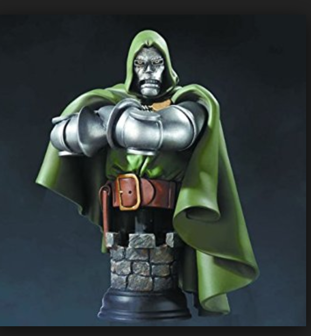 DR. DOOM BUST BY BOWEN DESIGNS (FACTORY SEALED, BRAND NEW, UNOPENED)