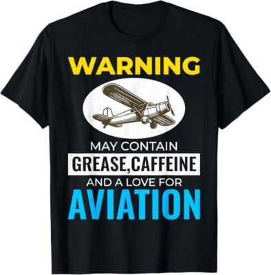 Aircraft Mechanic Maintenance Technician Service Engineer Airplane T-Shirt