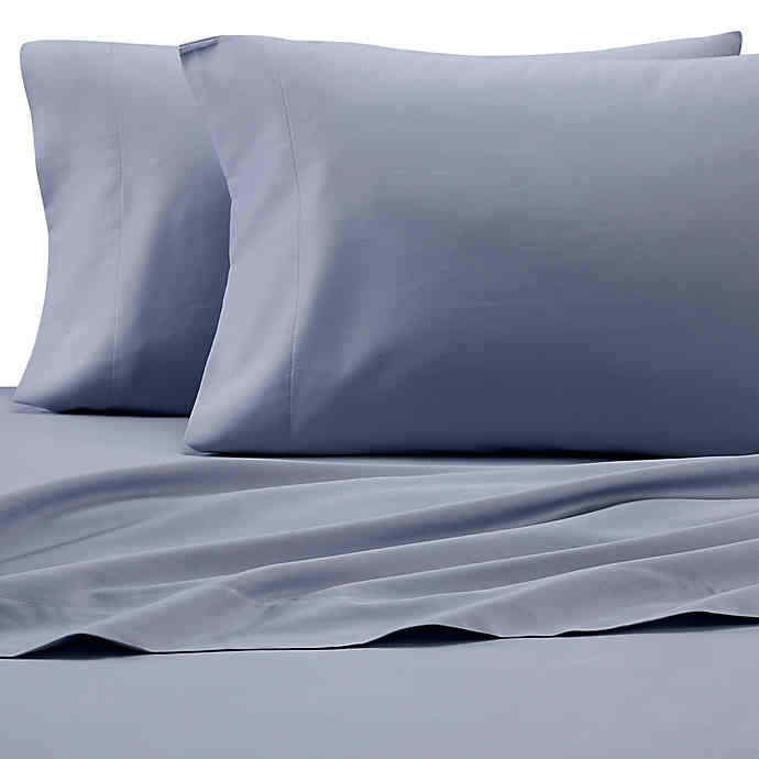 Under The Canopy Homegrown Organic King Pillowcases In Light Blue