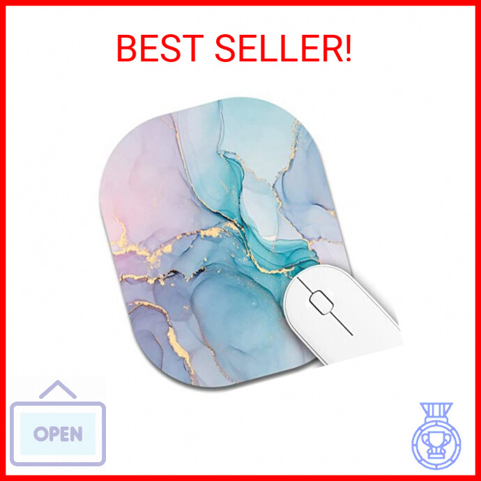 Small Mouse Pad，Mini Mouse Pad 6 x 7 Inch，for Laptop Keyboard Tray Wireless Mous