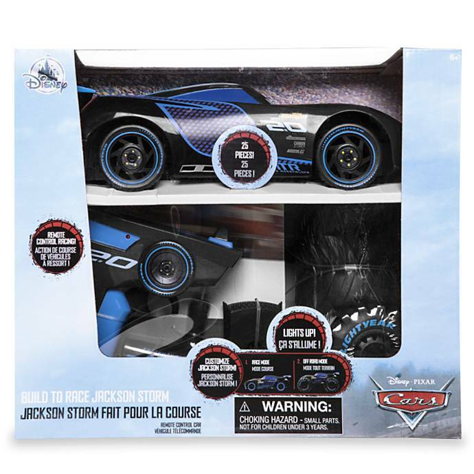 Disney Jackson Storm Build to Race Remote Control Car â Carsfree Shipping NEW 733569349432 | eBay