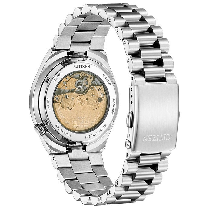 Pre-owned Citizen Men's Watch Nj0151-88x Tsuyosa Automatic Green Gradation Dial
